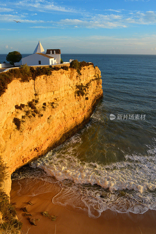 克里夫和Nossa Senhora da Rocha chapel - Alporchinhos, Algarve，葡萄牙